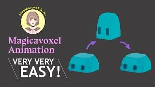 Magicavoxel |  Simple Animation Tutorial for Beginners