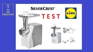 SilverCrest Minicer SFW 350 D3 REVIEW / TEST (Lidl Meat Grinder 350W multi appliance)