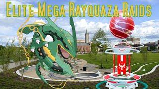 Mega Rayquaza Elite Raids! Is It Worth The Hype? On The Hunt For Shiny Rayquaza!