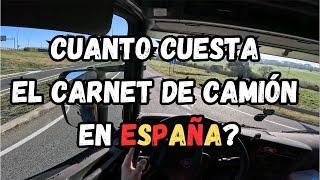 TruckVlog #12 | ¿CUÁNTO CUESTA EL CARNET DE CAMION C | C+E | CAP EN ESPAÑA? | Xisco Rodríguez