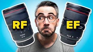 Canon RF 24-70 F2.8 vs EF 24-70 F2.8 II - Comparison