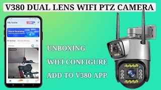 Adding V380 Dual Lens PTZ Camera to Your WiFi Network and V380 Pro App | Part 1