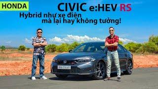 Honda CIVIC e:HEV RS Review | Hybrid Tech & Superior Driving Experience