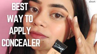 Correct Way To Apply Concealer | Makeup Beginners Tips #shorts | Beautikaaholic