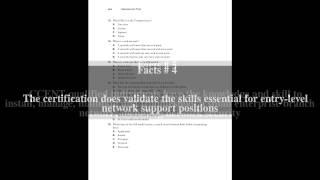 Cisco Certified Entry Networking Technician Top # 7 Facts