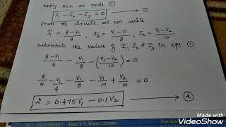 Unit -1/Nodal analysis in Tamil/ Problem#1