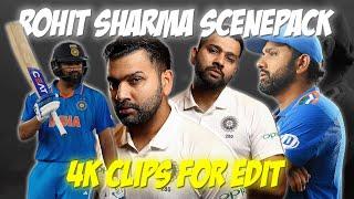 Rohit Sharma Scenepack For Edits  | Rohit Sharma Attitude Clips For Edits | Cricket Visuals