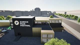 Festivalzentrum 2024 Aussenansicht | ZFF 2024