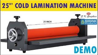  Cold Lamination Machine - 25 Inch For Photo Frames, Photo Studio | AbhishekID.com