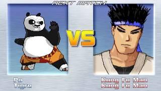 Mugen AI Battle - Po e Tigre VS Kung Fu Man