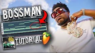 How To Make BOSSMAN DLOW Type Beats From SCRACH!! (fl studio tutorial)