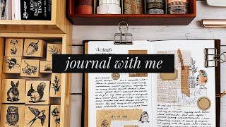 vintage aesthetic not vintage values · journal with me