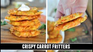 CRISPY Carrot Fritters | Packed with GOODNESS & Easy to Make