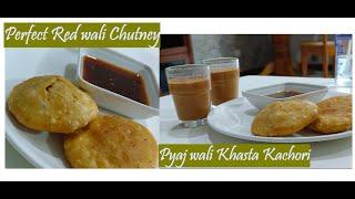 Pyaj wali Khasta Kachori Recipe | खस्ता कचोरी | Happy Explorer