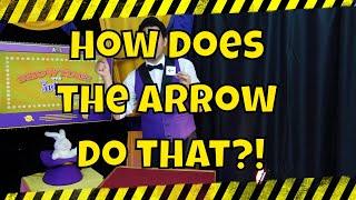 how does the arrow do it? Magic you can do at home with The Arty Loon Show! www.artyloonlive.com