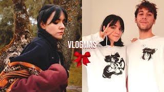 Saco mi MERCH, dibujo un cómic y os cuento mi vida  | VLOGMAS 1