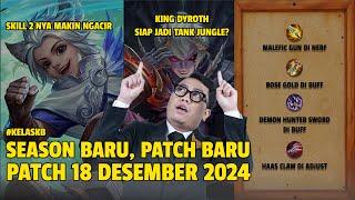 PATCH TERBARU MOBILE LEGENDS: BANG BANG, 18 DESEMBER 2024 ! - #kelaskb