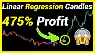 Linear Regression Candles Strategy Trading View Indicator Buy Sell High Win Rate