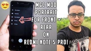 Google Camera Portrait Mode On Redmi Note 5 Pro! How to Get It On Any ROM || Samples