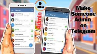 How to Make Someone an Admin on Telegram - how to make someone admin on a telegram group