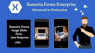 Xamarin forms Image Slider Carousel View  From Json Response #Tutorial 20