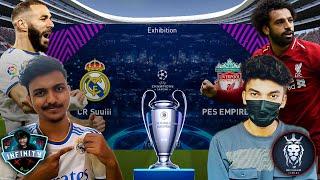 Real Madrid vs LiverpoolTeam Infinity vs Pes empire | UCL Final | Pes 2021 Mobile Online Gameplay |