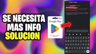 Cómo Solucionar El Problema De Canjear Tarjeta Google Play