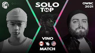 VINO VS MATCH | Online World Beatbox Championship 2021 | TOP 16 | SOLO BATTLE
