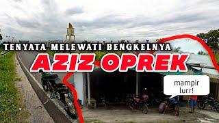 ISI BENSIN 33RB LAMPUNG-JAKARTA 375km || INI DIA JALAN KE BENGKEL ''AZIZ OPREK''