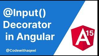 Angular Tutorial | @Input decorator | Sending Data from Parent to Child component in Angular