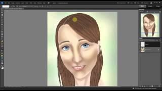 Old Digital Portrait Touch Up- Me