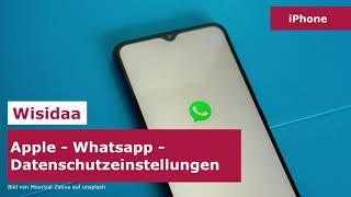 Apple Whatsapp Datenschutzeinstellungen