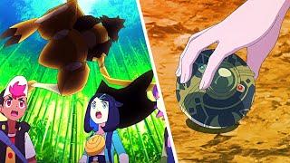 Liko Catches Kleavor - Liko, Roy And Dot VS Kleavor - Pokemon Horizons Episode 73 AMV