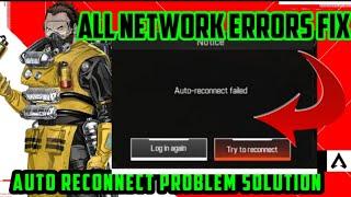 apex legends mobile auto reconnect problem solution || how to fix auto reconnect problem