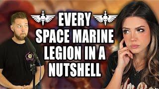 Reacting to EVERY SPACE MARINE LEGION IN A NUTSHELL by Bricky | Warhammer 40K Part 1/2