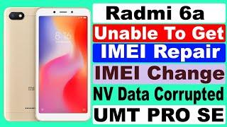 Redmi 6a unable to get imei solution umt Radmi6aimei repairing imeichangeradmi 6a NV Data Corrupted