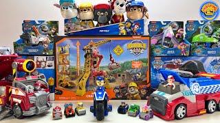 Paw Patrol & Rubble & Crew Unboxing Review | Rescue Wheels | Mighty Movie |Jungle pups| Patrick ASMR