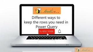 Power Query Basic  04 - Different ways to keep the rows that you need