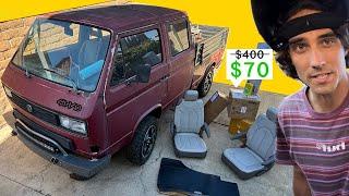 Put New Seats In ANY Classic Car - 1985 Vanagon Syncro Doka