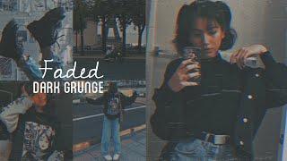 Faded Dark Grunge Filter using Picsart | Picsart edits tutorial | Lorrainemyqueen