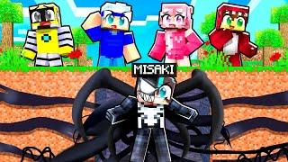 5 CAZADORES vs VENOM en Minecraft!