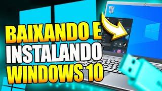 [ATUALIZADO] Como BAIXAR e INSTALAR Windows 10 no PC pelo PENDRIVE 2024