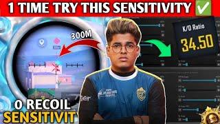 FINAL MVP!! JONATHAN  Best Sensitivity Code & 2 Fingers Control Settings | BGMI /Pubg Mobile 2024