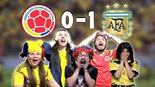 Argentina 1 Colombia 0 Reaccion Final de la copa america Colombia vs argentina reaccion