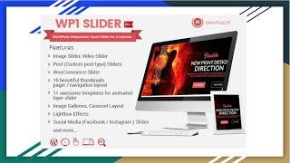 WP1 Slider - Responsive Touch Slider for WordPress | Simple WP Slider | WP Slider For Layman