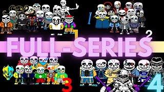 The ULTIMATE Undertale Multiverse Compilation (Sans AUs 1-6 and More!)