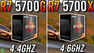 Ryzen 7 5700G vs Ryzen 7 5700X - Any Difference?
