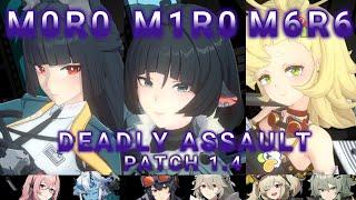 Zenless Zone Zero Deadly Assault PATCH 1.4!!! (1st Half) (M0R0 Miyabi, M1R0 Jane, M6R5 Piper)