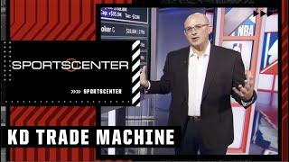 Bobby Marks TRADE MACHINE! How a Kevin Durant trade could come to fruition  | SportsCenter