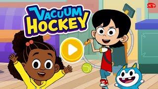 Lyla in the Loop - Vacuum Hockey | PBS Kids | How to Play